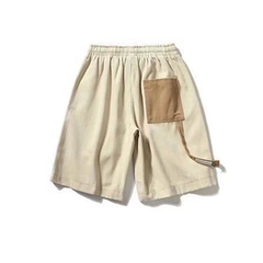 Bermuda Short Importada Doble Bolsillo Beige D1014 - comprar online