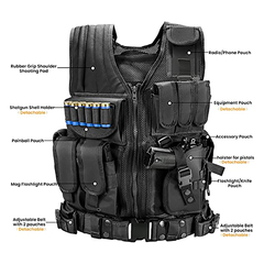 Chaleco Tactical Vest Profesional Airsoft Importado - comprar online