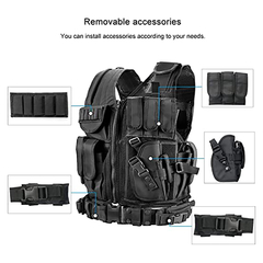 Chaleco Tactical Vest Profesional Airsoft Importado - KITCH TECH