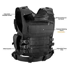 Chaleco Tactical Vest Profesional Airsoft Importado en internet