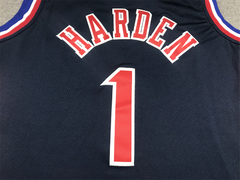 Musculosa Casaca NBA Philadelphia 76ers 1 Harden en internet