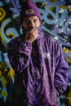 Campera Unisex Bandana "Full Purple"