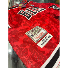 Short Bermuda NBA Chicago Bulls x BAPE 93 en internet