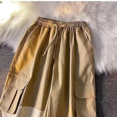 Pantalon Baggy Palaso Beige Bi-color A362 - comprar online