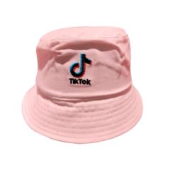 Piluso Rosa Bordado TikTok Gabardina