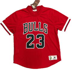 Casaca Nba Media Manga Bulls 23 Jordan