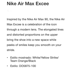 Zapatillas Nike Air Max Excee 9us - 280usd en internet