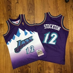 Musculosa Casaca NBA Utah Jazz 12 Stockton en internet