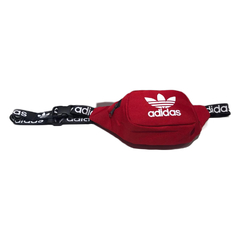 Riñonera Adidas Tiras Estampadas Roja - comprar online