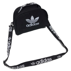 Bolso De Mano Adidas Tiras Estampadas Negro en internet