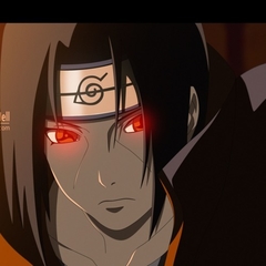 Lentes de contacto fantasia cosplay anime Naruto Sharingan Itachi CL105