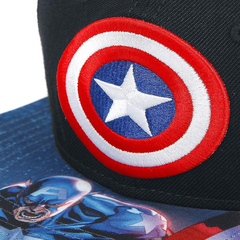 Gorra Snapback Marvel Captain America Escudo - Bioworld Usa - comprar online