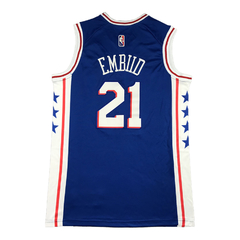 Musculosa Casaca NBA Philadelphia 76ers 21 Embiid - comprar online