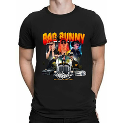 Remera Bad Bunny Collage By KITCH TECH