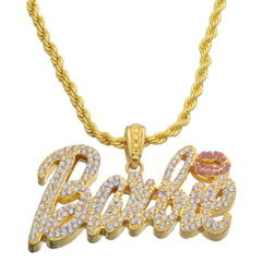 Cadena con Dije Iced Chain Barbie