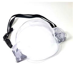 Barbijo Mascara Protectora Pvc Dp30 Blanco Negro Transparente en internet
