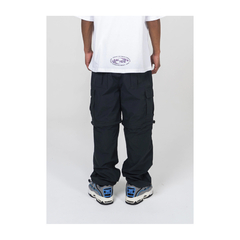 Pantalon Cargo Desmontable Navy Negro - comprar online