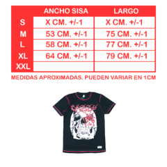 Remera Cazzu Skull - KITCH TECH