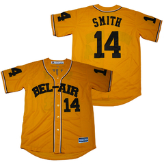 Camiseta Casaca Baseball Mlb Bel Air Smith 14