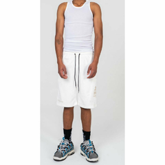 Bermuda Jogging Essential Full White en internet