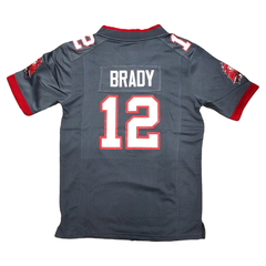 Camiseta Casaca NFL Tampa Bay Buccaneers 12 Brady Gris - comprar online