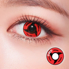 Lentes de contacto fantasía cosplay anime Naruto Sharingan Itachi CL105 - comprar online