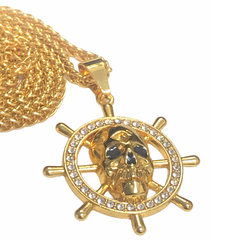 Cadena con Dije Iced Chain Timon Calavera - comprar online