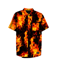 Camisa Llamas Fuego EVIL Full Print