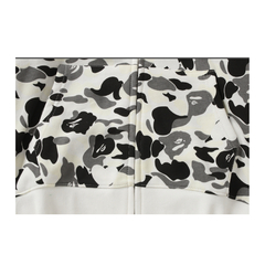 Campera Hoodie BAPE Full Zip Shark Camo White Gray Black (AAA) - 180 USD - tienda online