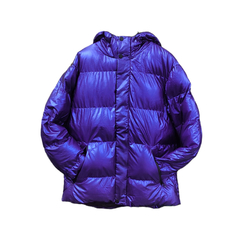 Campera Puffer Azul electrico