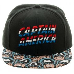 Gorra Snapback Marvel Captain America - Bioworld USA - comprar online