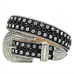 Cinto Cinturon Cowboy Bb Belt Hebilla Strass Trap Modelo 35 - comprar online