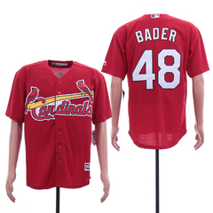 Camiseta Casaca Baseball Mlb Cardinals Bader 48