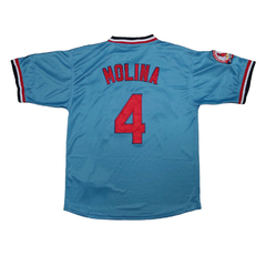 Camiseta Casaca Baseball MLB Louis Cardinals Molina 4 - comprar online