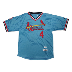 Camiseta Casaca Baseball MLB Louis Cardinals Molina 4