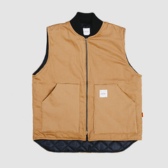 Chaleco Work Vest Duck Brown