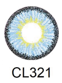 Imagen de Lentes de contacto Efecto Real Celeste CL321