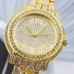 Reloj "Iced Watch" Con Numeros Dorado Mod. 2 - comprar online
