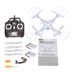 Drone Syma Explorers 2 X5sc Con Cámara Hd White 1 Batería - tienda online
