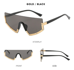 Image of Gafas Anteojos De Sol Retro Vintage Grande Moderno Hype Trap