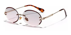 Gafas De Sol Ovaladas Retro Corte Diamante Cristal Nº37 - tienda online