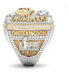 Anillo Dije con Cadena Kansas Chiefs' Super Bowl Lvii Mahomes C/tapa en internet