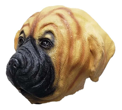 Mascara De Latex Perro Sharpei Disfraz Halloween Importadas