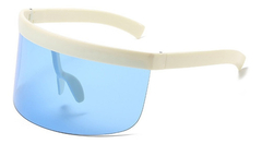 Gafas Anteojos De Sol Visor Futurista Retro Bunny Grande Rap