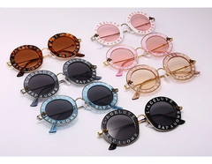 Gafas Anteojos De Sol Redondos Retro Vintage Mosca Hype - comprar online