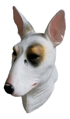 Mascara De Latex Perro Bullterrier Importadas