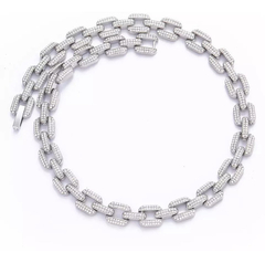 Cadena Cubana Piedra Strass Chain Claw 24 Inches Nº3 - buy online