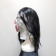 Mascara De Latex Zombie Con Pelo Disfraz Halloween Importada - comprar online