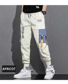 Pantalon Cargo Techwear Estampado Tiras Fluor 116 - tienda online
