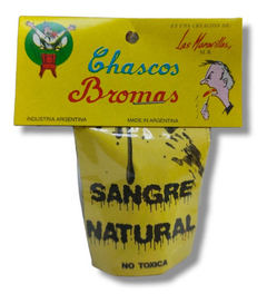 Sangre Natural No Toxica Chaco Broma Disfraz